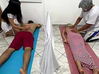 I Bang Hot Latina Masseuse Next to Wife During Couple’s Massage