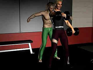Detailed Scenes With Gay Personal Trainer In Hentai