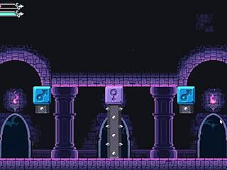 Flip witch pixel hentai game ep 10 femdom ghost riding