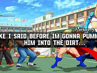 What Happens When Hentai Mugen Fighters Meet Power Girl?