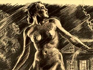 अरे, ये विंटेज इरोटिक एनिमे इलस्ट्रेशन चेक करो