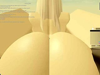 Yo, check this cute blonde getting bent over hard