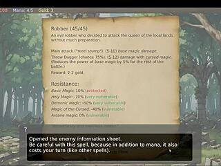 Angel pussy rewards him instantly in hentai game