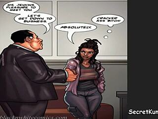 black protester seduced by politician with massive power