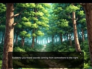 Angel pussy rewards him instantly in hentai game