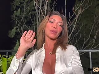 Vittoria, a Stunning French Milf, Shows Off Big Tits. Her Perverse Side Shocks Everyone!