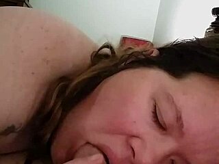 slutslave1975 enjoying a retro sucking session.