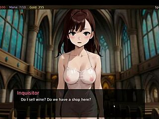 Angel pussy rewards him instantly in hentai game