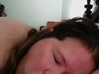 slutslave1975 enjoying a retro sucking session.