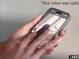 Roommate Catches Ebony Milf Nicole Kitt Watching Porn and Joins In