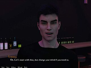 being a dik 213 chick route unfolds in hentai game