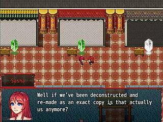 Watch the naive nun learn blowjob in harem game