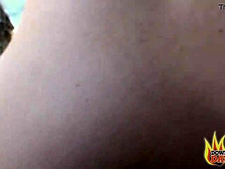 publicsexdate - nerdy slut lullu gun interracial outdoors threesome