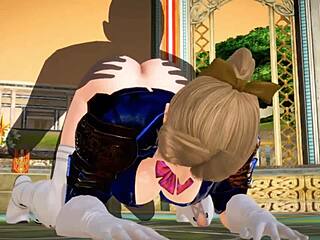 Relaxing with kinky Soul Calibur 3D hentai, the beautiful asian girl masturbates to orgasm.