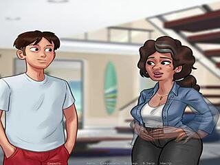 maid explores cleaning adventures in summertimesaga game world