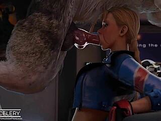 STF Cammy Compilation 10 in Stunning 3D Hentai Action.