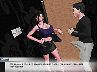 Divine Heel gameplay part 3 unleashes wild milf squirting action