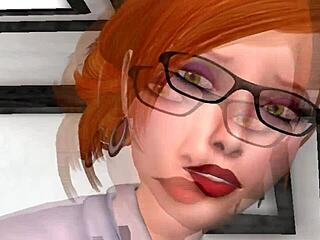 Bold office 3D assfucking fantasy