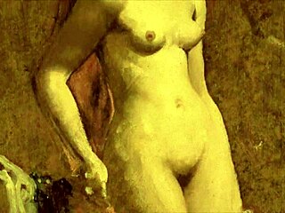 Vintage Erotic Art with a Retro Anime Charm