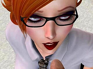 Bold office 3D assfucking fantasy