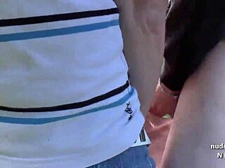 Hey, watch this petite French teen in stockings get banged in a threeway