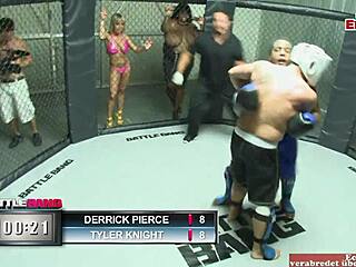 I Love Watching This Blonde Slut Fuck in a Boxing Ring