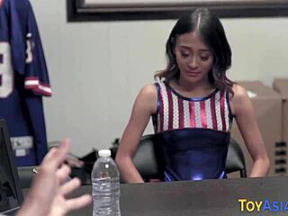 Little Asian Teen Pounded and Sucks Fat Cock Hard!