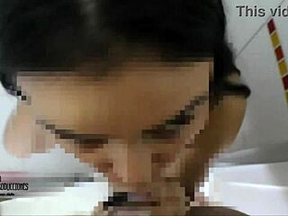 Cogí tan duro a mi hermanastra que chorreo mi polla con un delicioso squirt