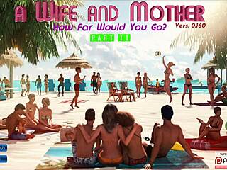 A Wife and Stepmother 241! Hentai Game Anime Mother-in-Law Action.