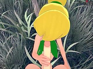 Tinker Bell Grows Up and I Can't Resist Fucking While Another Fairy Watches
