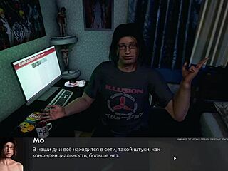 sexy asian slut in 3d cartoon gets naked and horny