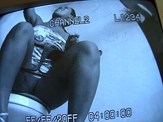 yo, natasha dulce flashes big tits to voyeur and sucks at gloryhole.