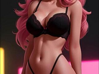 Yo, check this AI-generated Mona hentai art!