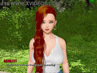 Curvy Anime Babe in 3D Hentai Action Scene