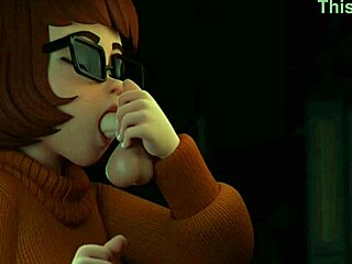 Velma from Scooby Doo Gets Her Tight Ass Pounded in 3D Hentai Action