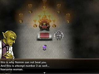 Karryn’s prison hentai game reaches final fight. Naked battle against the captain gets intense.