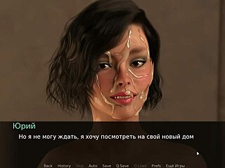 Red Sakura Mansion 2 Part 6: Bound Anime Threesome with Monster Cock Action