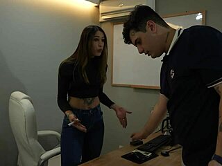 Fuck Your Boss's Perfect Ass Non-Stop to Keep Job at Knock Knock Club