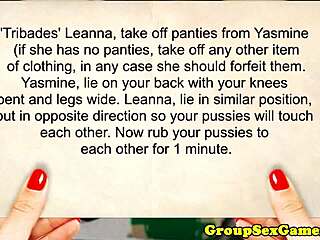 i love getting cummed on in our stockings threeway with amateurs