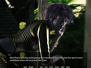 we watched lesbian sex and got wild together