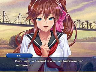 Heroine gangbanged in anime threesome