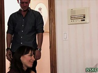 Milf Pornstar Gobbles Rod With Handjob