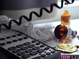 I’m shook... TeenFidelity BBC breeds tiny Chloe Cherry!