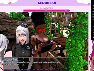 Vtuber Lewdneko Dominates Harem Hotel with Wild Moans