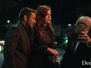 Maitland Ward Delivers Dark Lesson With Intense Blowjob in Stockings