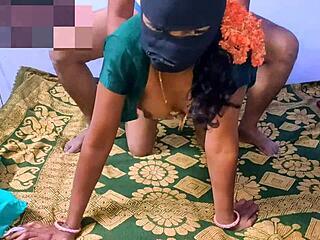 indian housewife gets pounded doggy style by husband on the ranch