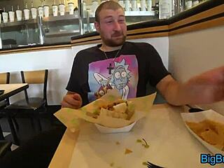 Wild Cumshot and Creampie for My Naughty Girlfriend in Public