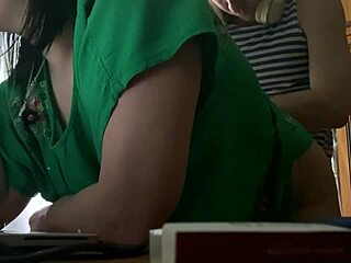 Distracted From Work And Sex By A Phone Call