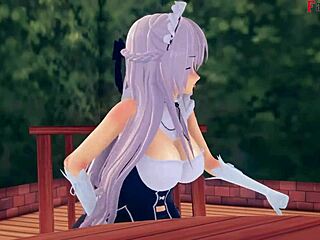 belfast invites me to lunch in azur lane pov