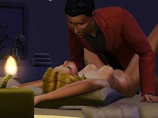 In Simxstory, cheating on her husband with blowjobs is common.